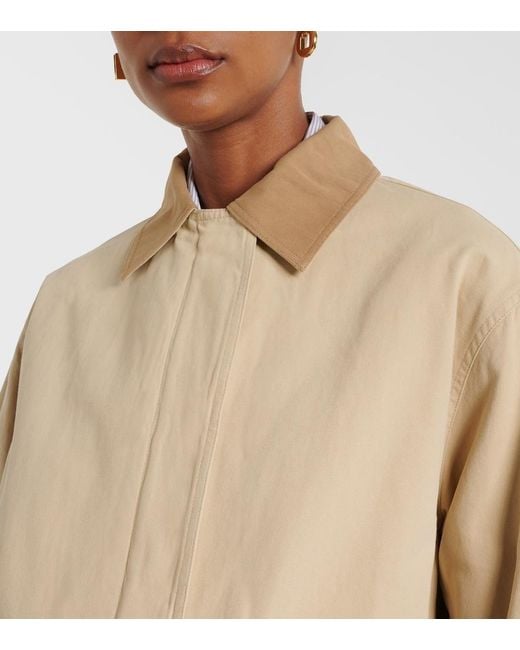 Velvet Natural Rosa Cotton Gabardine Jacket