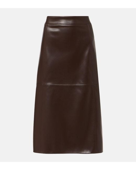 Max Mara Brown Midi Skirt