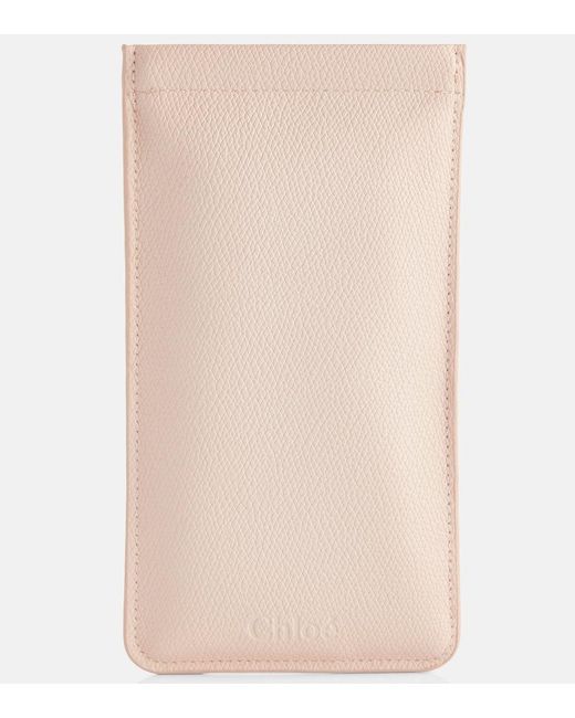 Chloé Brown Logo Aviator Sunglasses