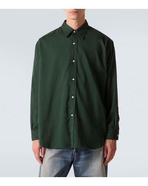 Camisa De Algodon A.PRESSE de hombre de color Green