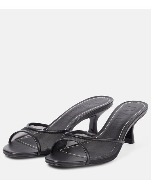 Mules Brigitte 55 di Staud in Gray