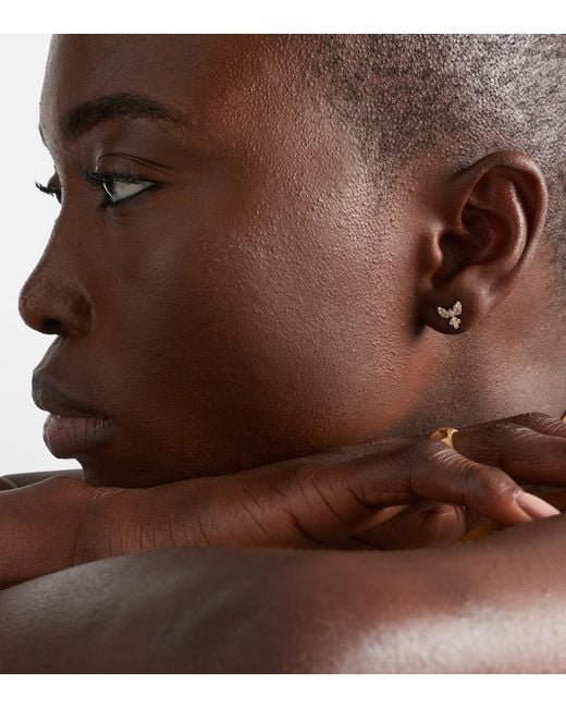 Anita Ko White 18Kt Earrings With Diamonds