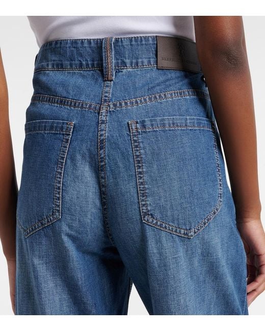 Jean Ample Brunello Cucinelli en coloris Blue