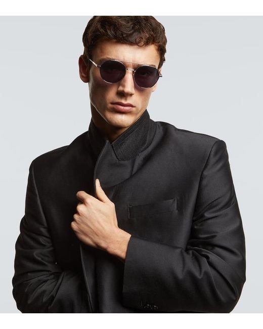Lunettes De Soleil Diorblacksuit R6U Aviateur Dior pour homme en coloris Blue