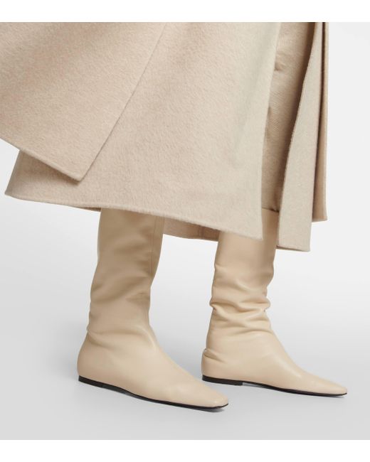 The Row Natural Bette Boot