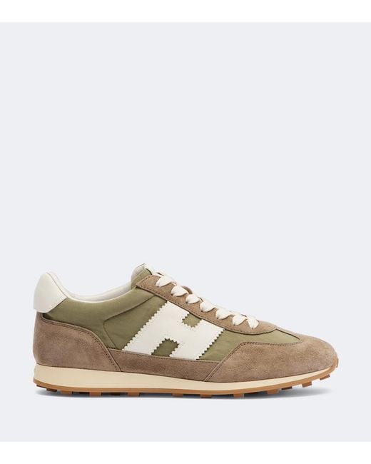 Baskets Athletic En Daim Hogan en coloris Natural