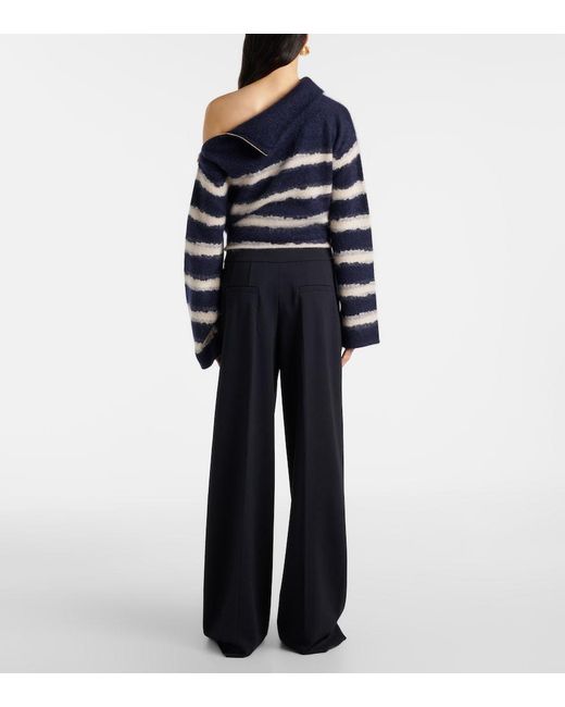 Dorothee Schumacher Blue Emotional Essence Palazzo Pants