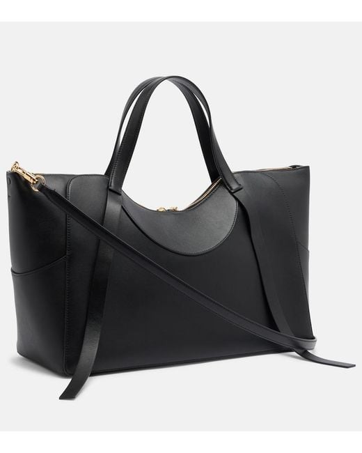 Givenchy Black The Snatch Large Leather Tote Bag