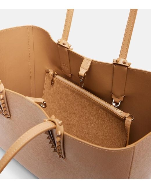 Christian Louboutin Brown Cabata Large Leather Tote Bag