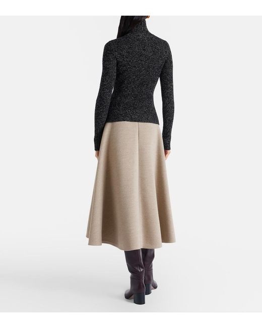 Jupe Midi Max Mara en coloris Natural