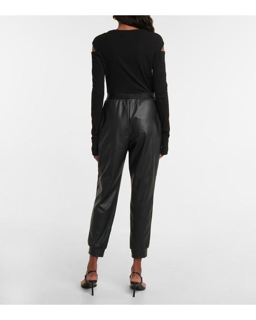 Wolford Black Cropped Tapered Pants
