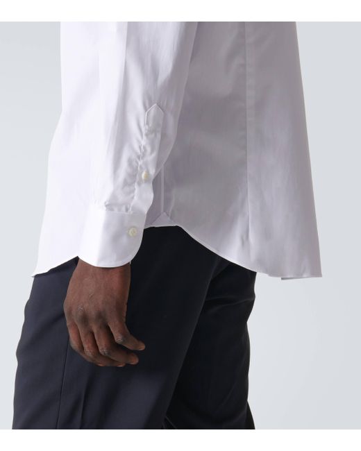 Chemise Lecce en popeline de coton Thom Sweeney pour homme en coloris White