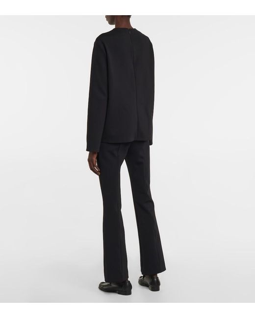 The Row Black Azalea Top