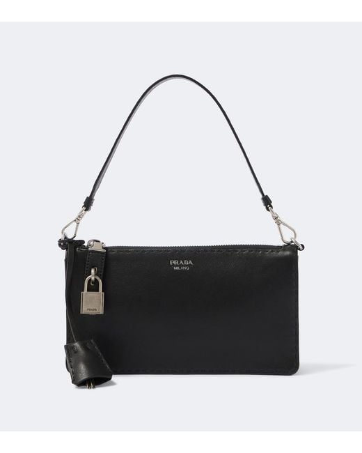 Prada Etui Aus Leder in Black für Herren