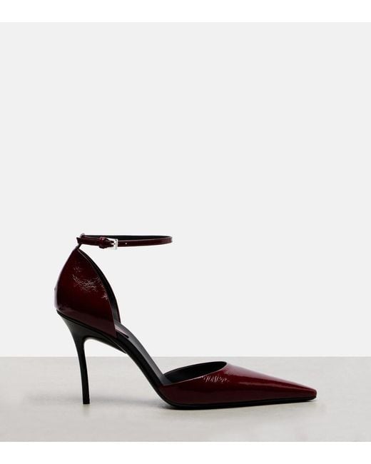 Alaïa Red 90 Leather Pumps