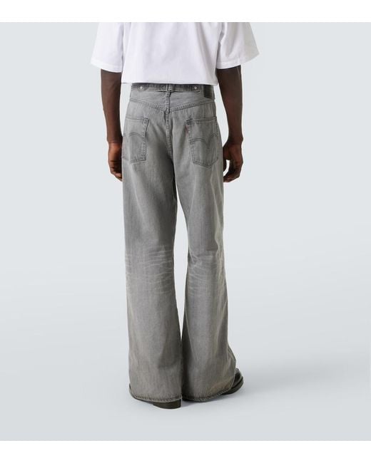 Junya Watanabe Gray X Levi's Straight Jeans for men