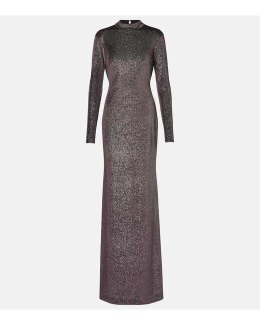 The Sei Purple Jersey Gown