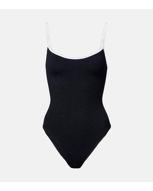 Hunza G Black Badeanzug Pamela
