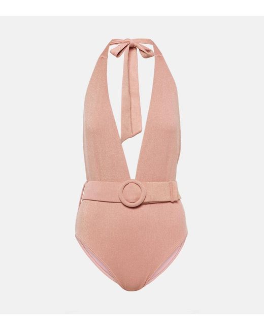 Alexandra Miro Pink Eva Swimsuit