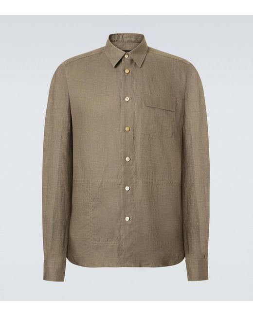 Camicia di Kiton in Green da Uomo