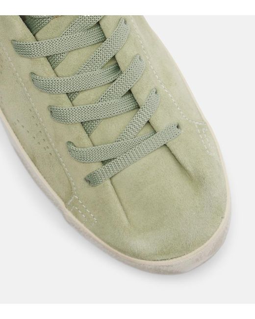 Golden Goose Deluxe Brand Metallic Super-Star Suede Sneakers