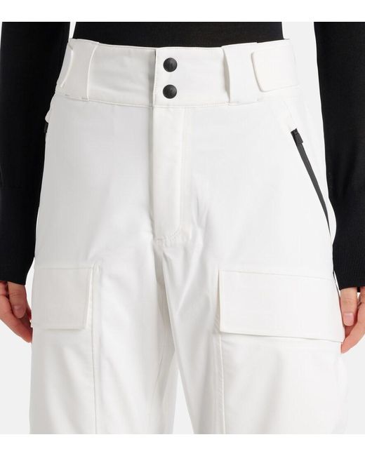 Aztech Mountain White Hayden 3L Shell Ski Pants