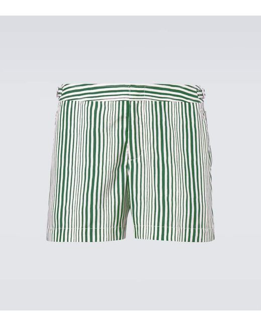 Orlebar Brown Badeshorts Setter in Green für Herren