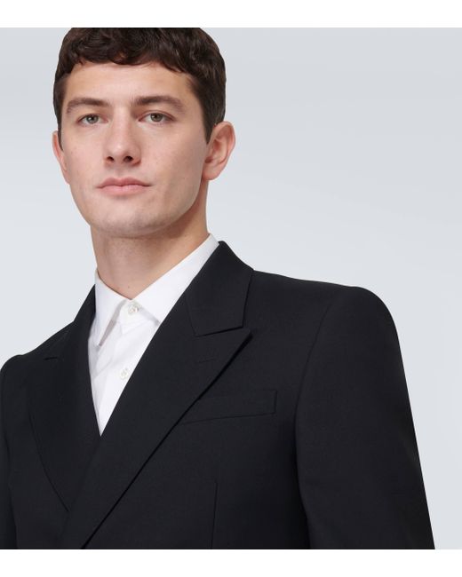 Alexander McQueen Black Wool Blazer for men