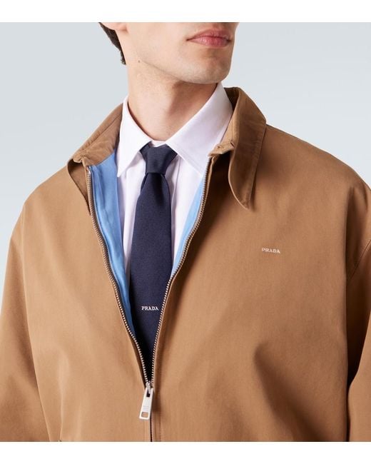 Cravatta di Prada in Blue da Uomo