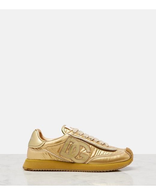 Dolce & Gabbana Yellow Dolce & Gabbana Trainers