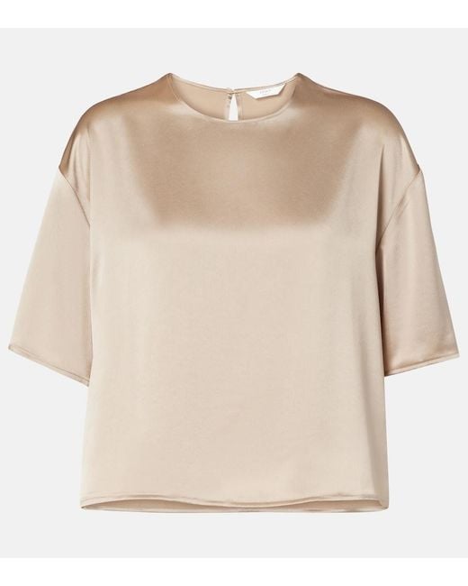 Leset Natural Barb Satin T-Shirt