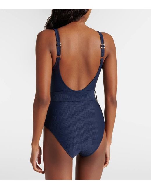 Heidi Klein Blue Badeanzug Porto Cervo