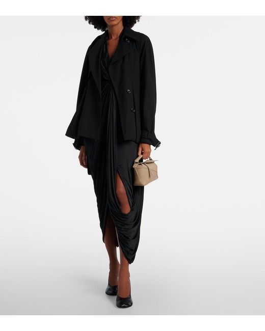Borsa Puzzle Edge Mini di Loewe in Metallic