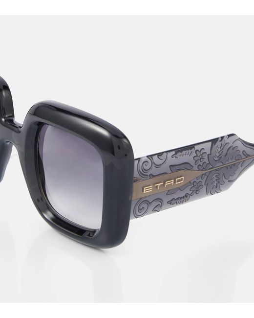 Etro Black Oversize-Sonnenbrille