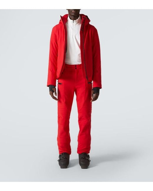 Fusalp White Mario Iii B Half-Zip Ski Top for men