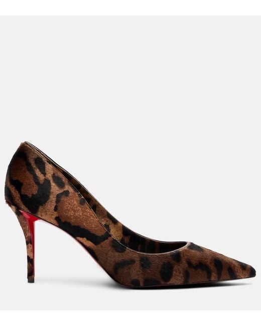 Pumps Miss Z 80 di Christian Louboutin in Brown