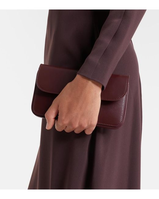 Max Mara Purple Embellished Cady Maxi Dress
