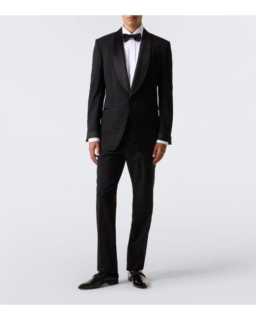 Christian Louboutin Black Dandydeco Patent Leather Loafers for men