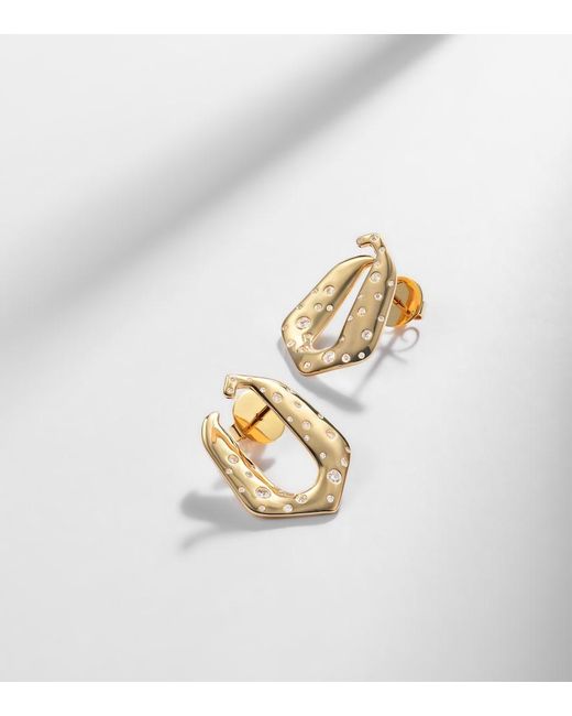 ANANYA White 18Kt Earrings With Diamonds