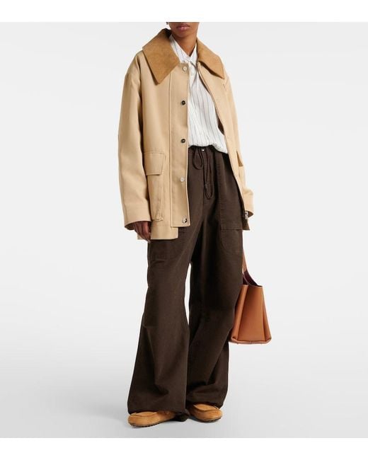 Tod's Brown Suede Mules