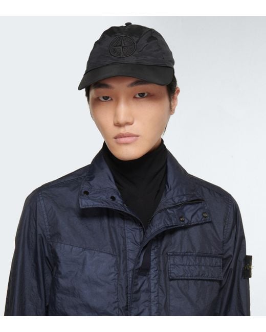 Stone Island Synthetic Nylon Cap in 
