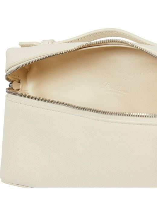 Loro Piana Extra Pocket L19 Leather Crossbody Bag in Pink