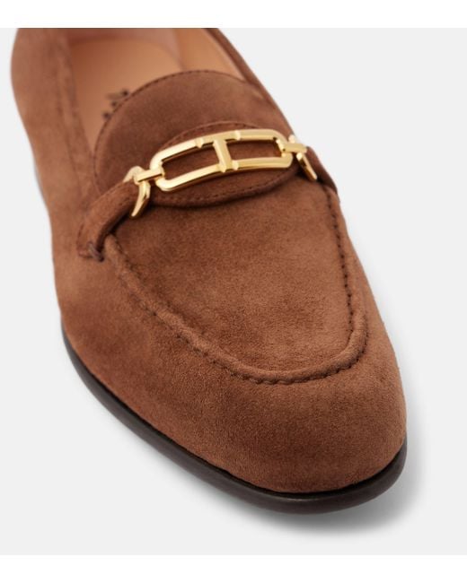 Tom Ford Brown Whitney Suede Loafers