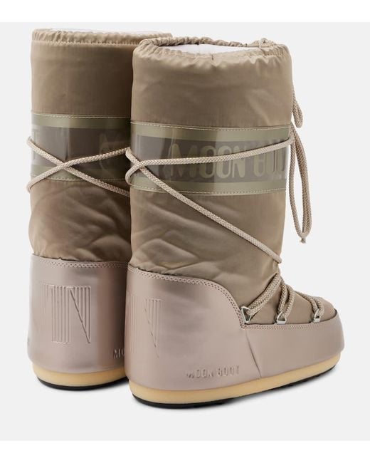 Moon Boot Natural Icon Glance Snow Boots