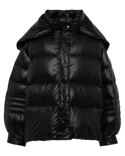 Frankie Shop Val Down Puffer Jacket in Black | Lyst