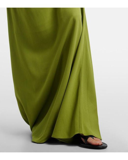 Christopher Esber Green Tee Gown