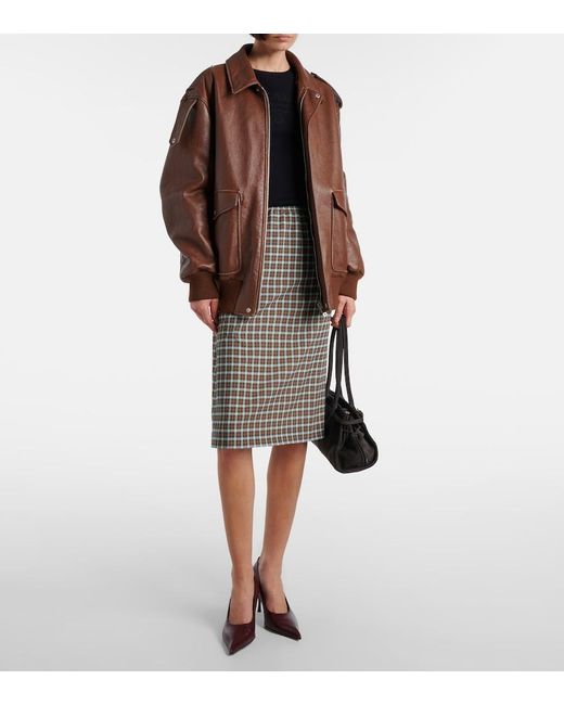 Prada Black Wool And Silk-Blend Sweater