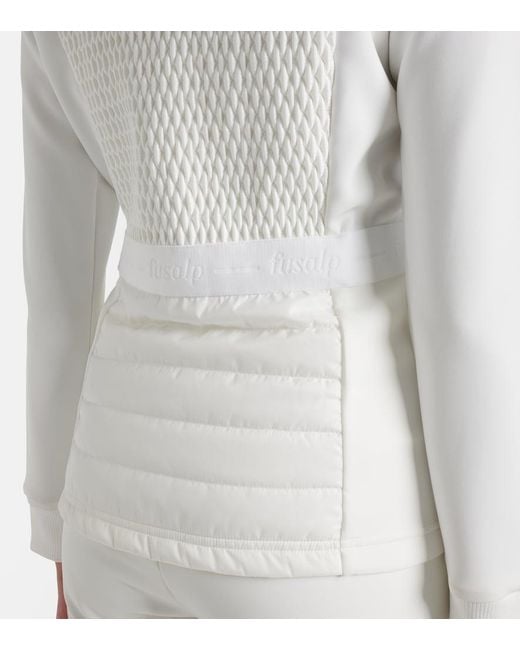 Fusalp White Meryl Technical Jacket