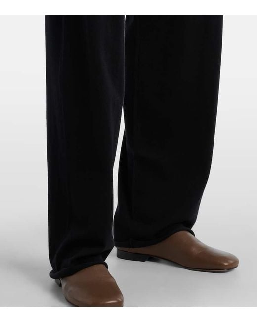 Extreme Cashmere Blue Hose N°353 Relax Aus Baumwolle Und Kaschmir