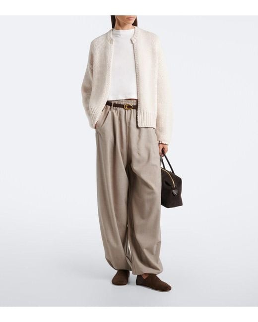 Extreme Cashmere White N°267 Tina Cotton And Cashmere T-Shirt